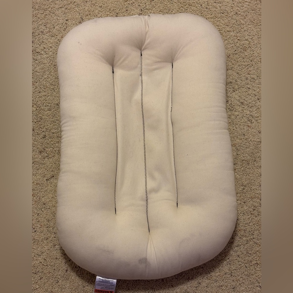 Snuggle Me Organic Baby Lounger with 2 covers